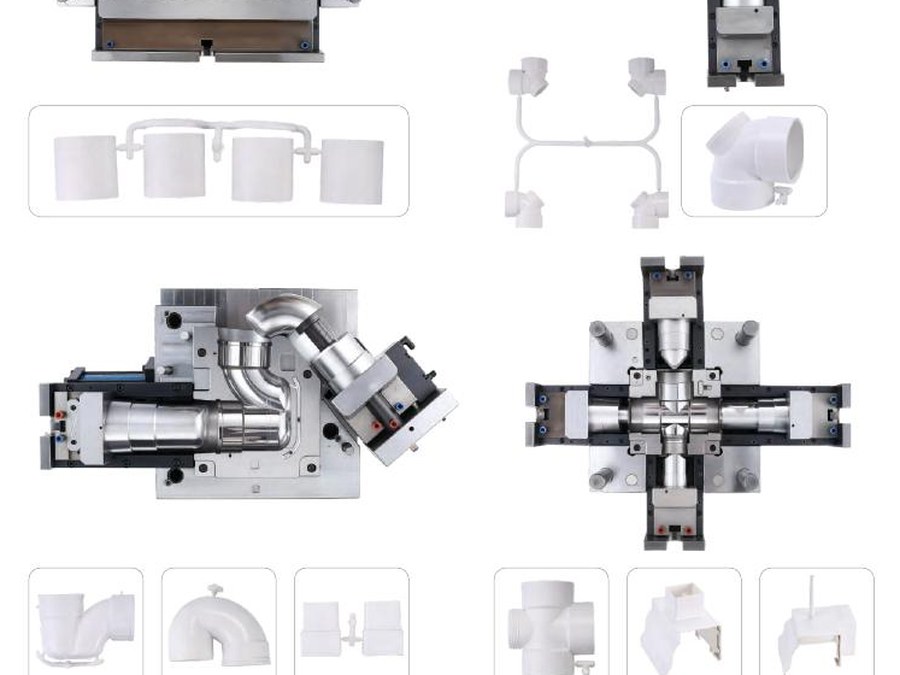 PVC fitting mold multi cavity tooling