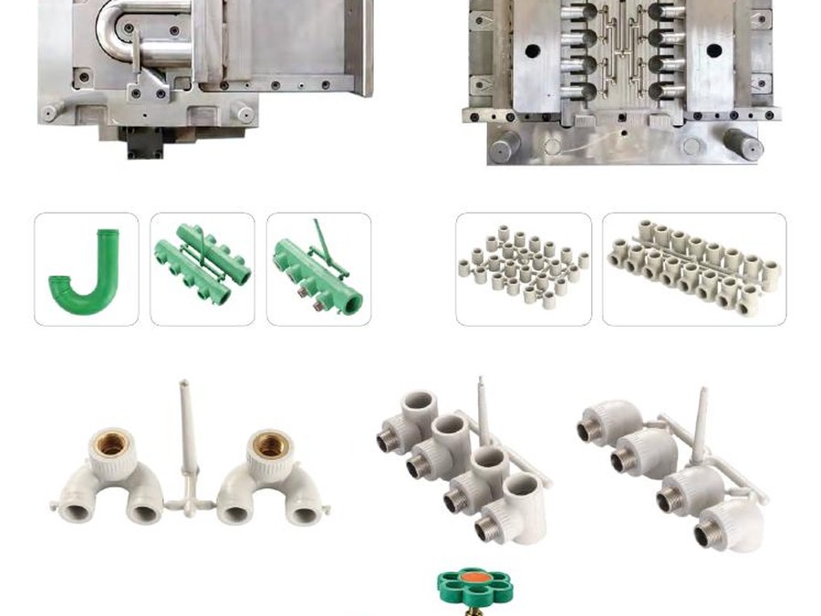 PPR pipe fitting mold and fittings